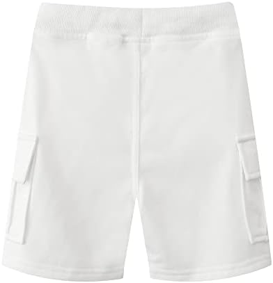 DINGDONGS CLOSET Toddler Boys Drawstring Cargo Shorts