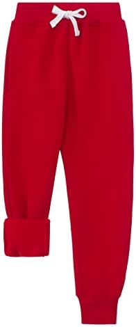 SpringGege Boys Fleece Jogger Pants Warm Stretchy and Pleasant to Wear