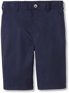 French Toast Boys Adjustable Waist Stretch Flat Front Shorts for School