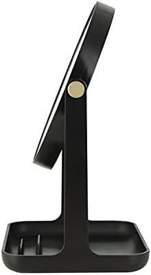 Zadro 7-inch Round Makeup Mirror with 5X 1X Magnifying Glass