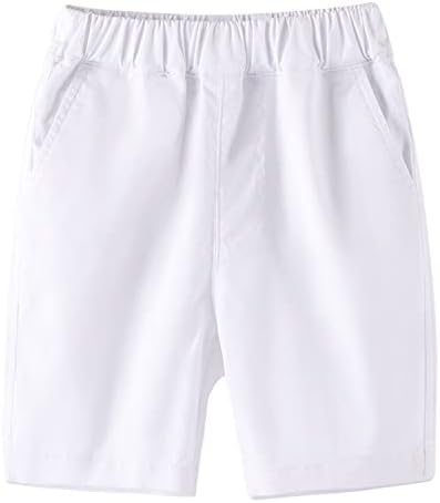 KISBINI Boys Chino Shorts Uniform Perfect for School Casual