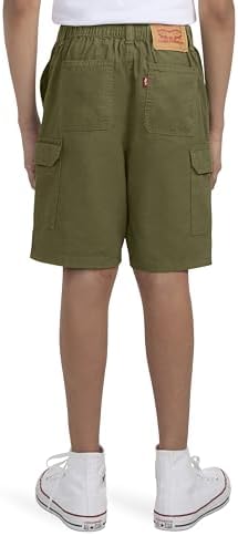 Levis Boys Pull-On Cargo Shorts - Durable Stylish for Comfort