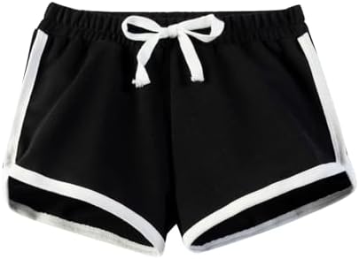 Sturdy Stripe Training Shorts for Kids