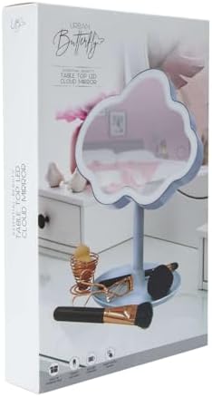Urban Butterfly Vanity Cloud Mirror Purple