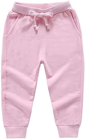 Comfortable Stylish 1-5 Years Kids Jogger Pants with Drawstring Waist