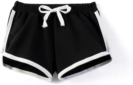 Sturdy Stripe Training Shorts for Kids
