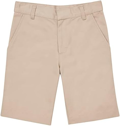 Classroom Uniforms for Boys - flat front short with zip fly