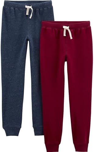 Simple Joys Boys 2-Pack Fleece Pants Set