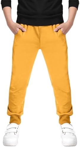 Perfect for Boys Stretchy 4-12 Years Cotton Joggers
