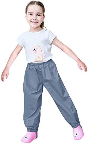 Generic Kids Waterproof Reflective Rain Pants