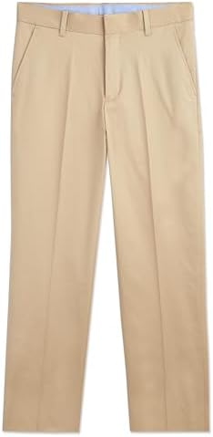 Tommy Hilfiger Boys Flat-Front Twill Dress Pant Straight Leg Fit