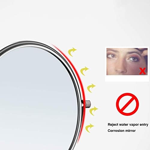Sturdy Wall-Mounted Makeup Mirror