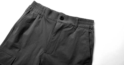 Best-Seller Youth Hiking Pants Lightweight Quick-Dry Elastic Waistband 7-16 Years