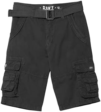 Raw X Boys 100 Cotton Cargo Shorts