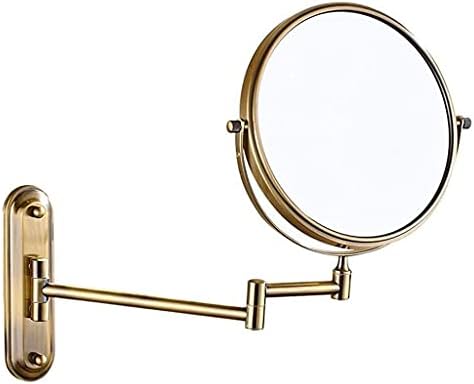 Wall-Mounted Dual-Sided 360 Makeup Mirror