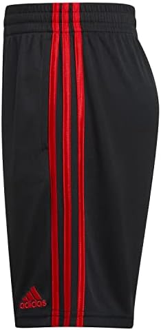 Adidas Boys Elastic Waistband 3-Stripes Shorts