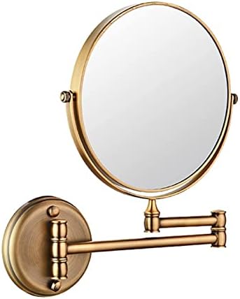 Makeup Mirror Wooden Wall-Mounted Vanity