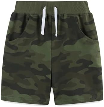 Camouflage Toddler Boys Biker Shorts