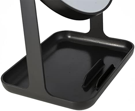 Zadro 7-inch Round Makeup Mirror with 5X 1X Magnifying Glass