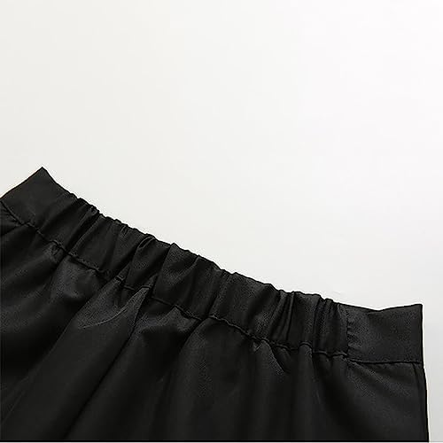 Black Stretch Chino Shorts for Boys - Premium Performance Stretch-fit