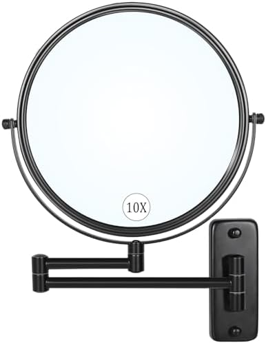 Professional 1X10X Double-Sided Magnifying Mirror for Make-up USPS