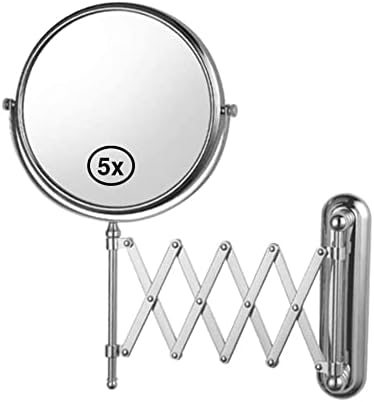 Professional Looking Wall-Mounted Vanity Mirror with 5X Extension