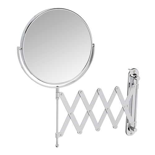 Space-saving Sleek Wall-Mounted Makeup Mirror