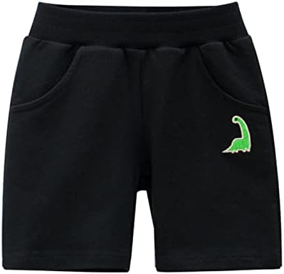 Toddler Boys Dinosaur Print Shorts Summer Lightweight Casual Jogger
