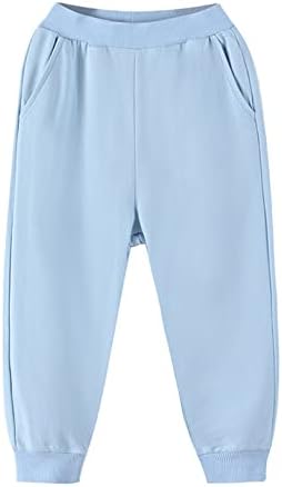 EISHOW Spring Cotton Joggers for Boys Girls 1-8 Years