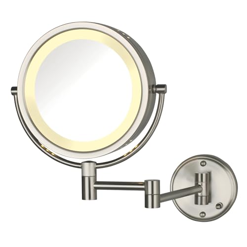 Wall-Mounted Makeup Mirror with Lights