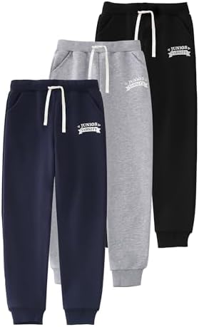 boys joggers with drawstring