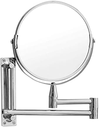 3X Magnifying Wall Mounted Makeup Mirror with Swivel Arm