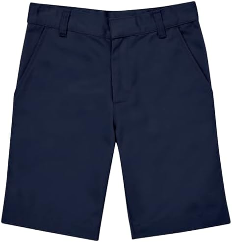 Comfortable Mens Flat-Front Shorts with Pockets