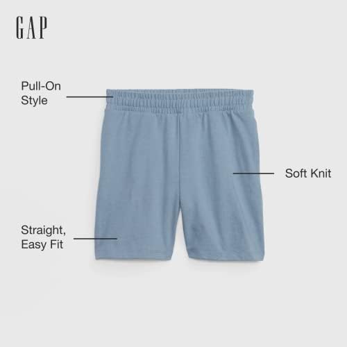 GAP Boys 2-Pack Checked Pull-On Shorts
