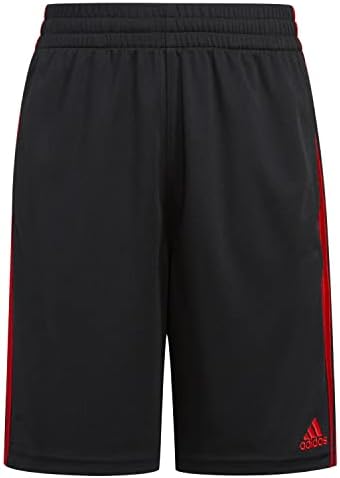 Adidas Boys Elastic Waistband 3-Stripes Shorts