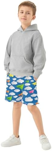 Aflyko Boys Casual Shorts Summer Essentials Stretchy Vibrant and Functional Pockets