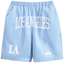 SOLY HUX Flattering Letter Graphic Shorts for Boys - Summer 2024