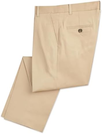 Tommy Hilfiger Boys Flat-Front Twill Dress Pant Straight Leg Fit