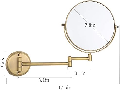 Wall-Mounted Makeup Mirror 5X
