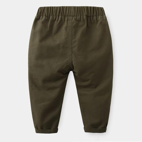 boys pull-on khaki cargo pants