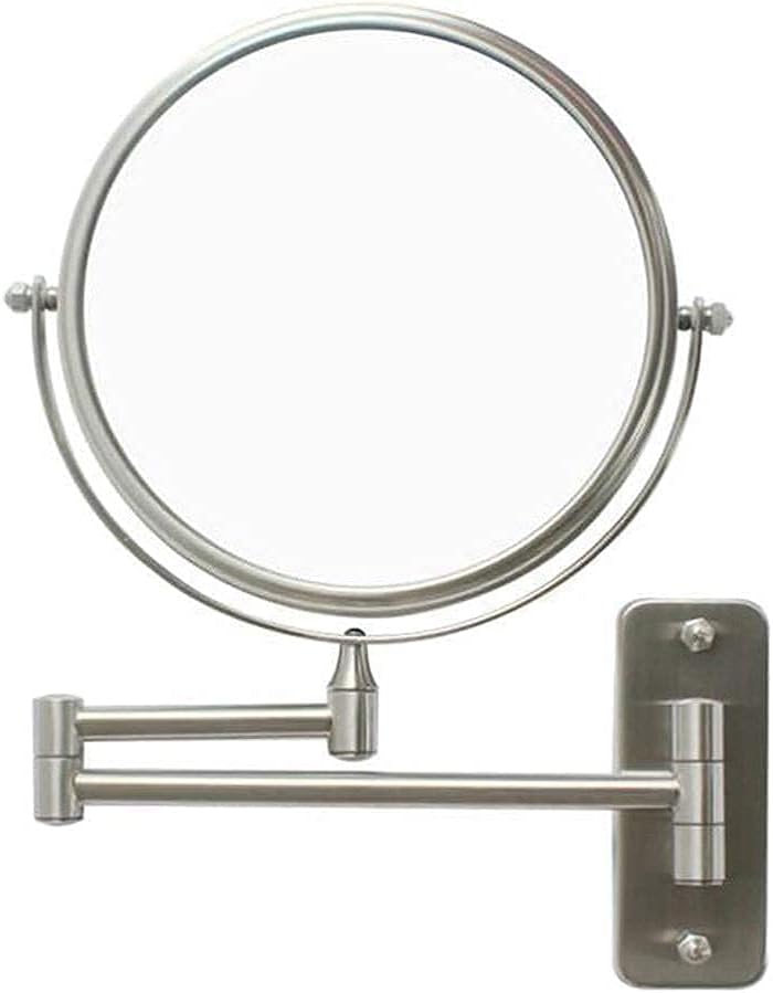 Stylish Double-Sided 304 Stainless Steel Makeup Mirror