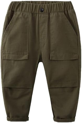 boys pull-on khaki cargo pants