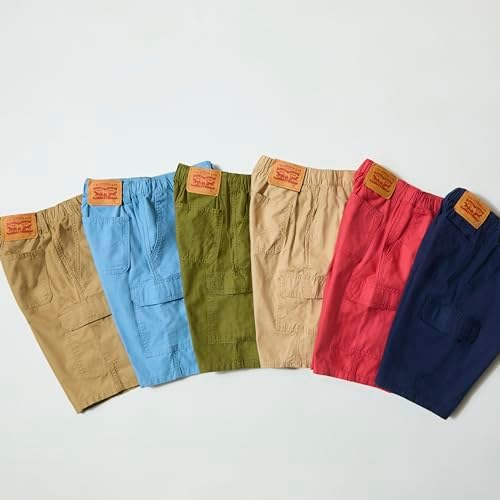 Levis Boys Pull-On Cargo Shorts - Durable Stylish for Comfort