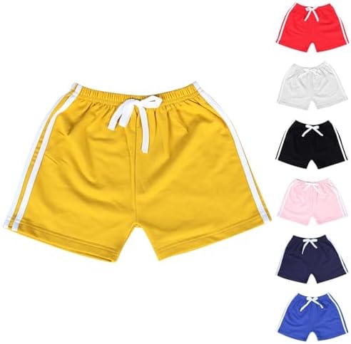 Boys Girls Basic Stretchy Shorts Toddler Boy Summer Beach Shorts