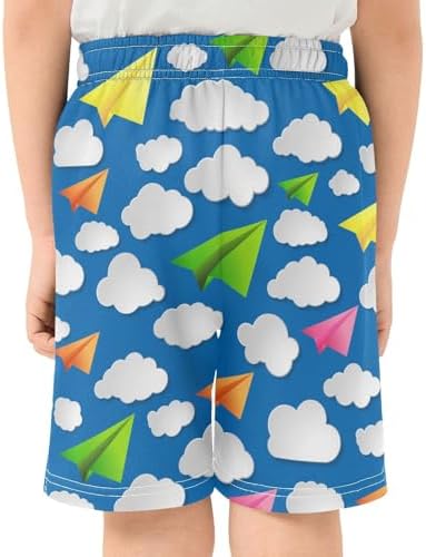 Aflyko Boys Casual Shorts Summer Essentials Stretchy Vibrant and Functional Pockets