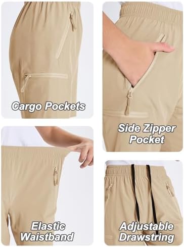DFavorites Youth Boys Hiking Cargo Shorts