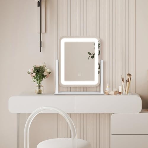 15x126 Inch Vanity Mirror with LED Light and Touch Control