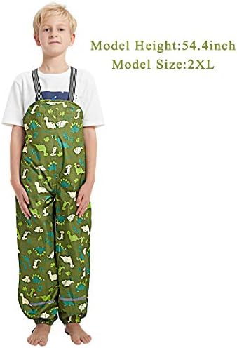 Safe Adjustable Rain Pants for Kids