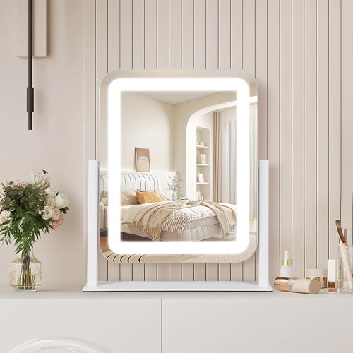 15x126 Inch Vanity Mirror with LED Light and Touch Control