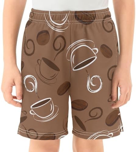 Aflyko Boys Summer Pocket Lightweight Casual Shorts with Adjustable Waist